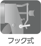 フック式