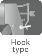 フック式