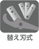 替え刃式