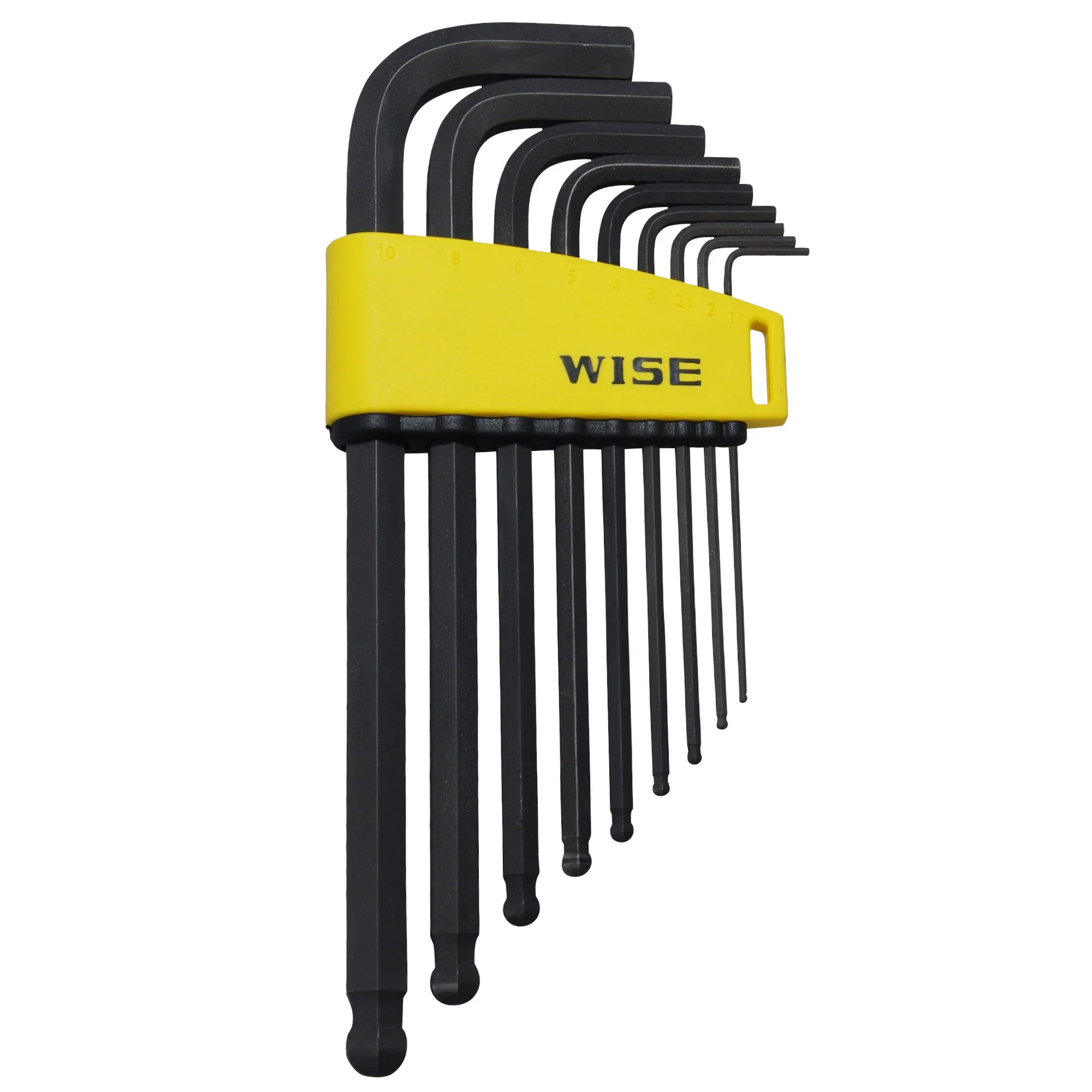 ボールポイント六角棒レンチ (セミロング・ブラック) WLB230B