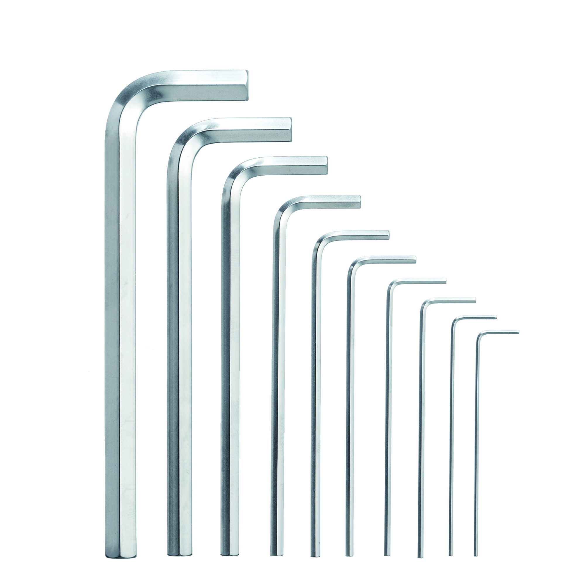 六角棒レンチ (セミロング・クロームメッキ) HV