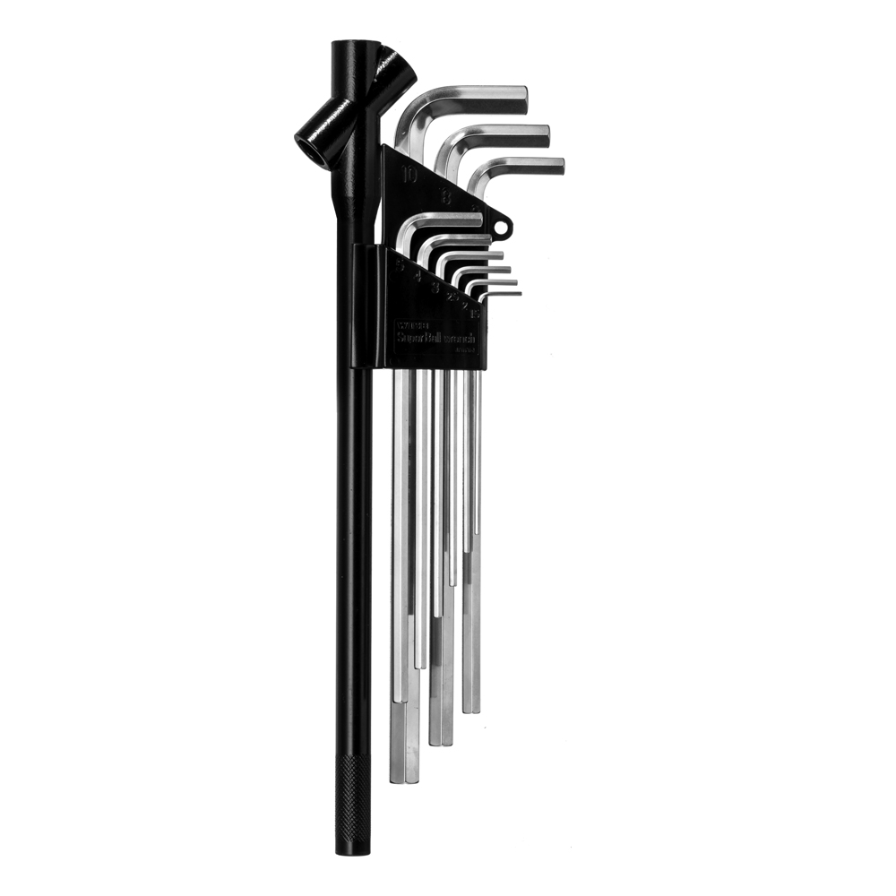 六角棒レンチ (ロング・ハードクロームメッキ) HMT